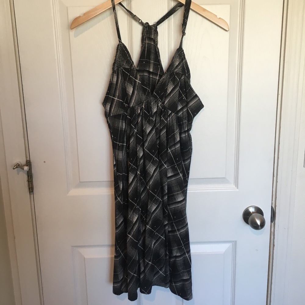 Black & White Hurley Strappy Sundress